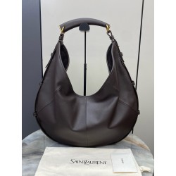 생로랑 Saint laurent YSL 848811 MOMBASA large in pony hair leather Coffee 48cm