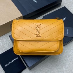 생로랑 Saint laurent YSL 498894 Niki Medium Chain Bag yellow 28cm